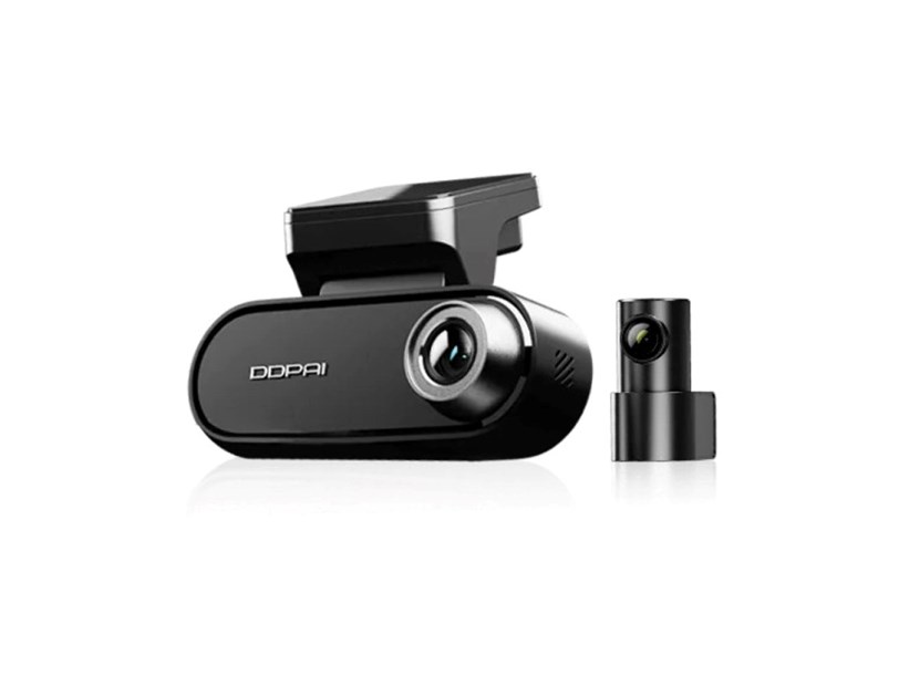 DDPAI N5 auto kamera za snimanje vožnje, 4K UHD, 140°, crna