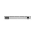 Ubiquiti UniFi Enterprise 24-port Gigabit PoE L3 Switch, 12×100/1000/2500Mbps, 12×10/100/1000Mbps, 1G/10Gbps SFP, Touchscreen LCD, Rackmoun, 400W (USW-Enterprise-24-PoE)