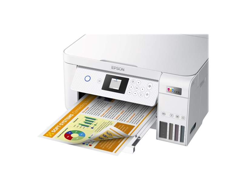 Epson EcoTank L4266 MFP Color pisač 5760x1440 DPI, c/b 10.5/5 str/min, Apple AirPrint, Epson Connect, USB/Wif/LAN (C11CJ63414)