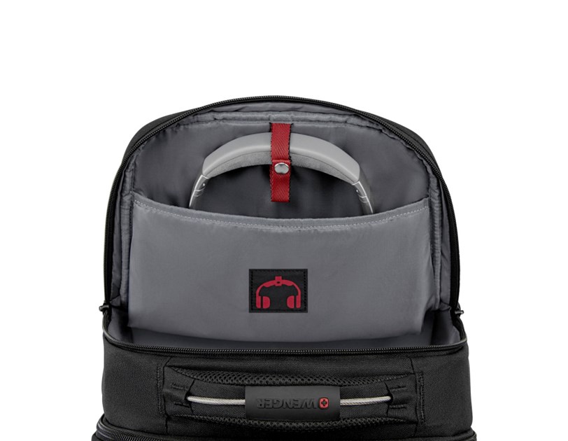 Wenger PlayerMode ruksak za 15.6" prijenosnik, crni
