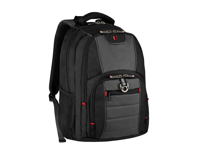 Wenger Pillar ruksak za 16" prijenosnik, crno/sivi