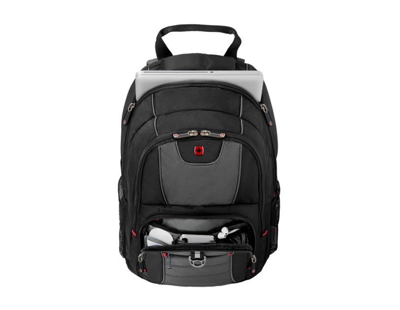 Wenger Pillar ruksak za 16" prijenosnik, crno/sivi