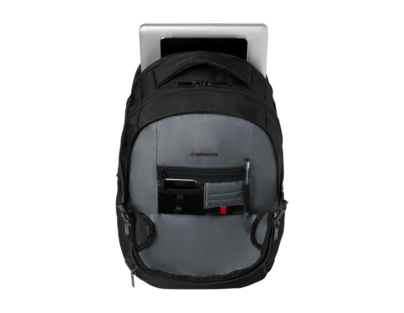 Wenger Transit ruksak za 16" prijenosnik s pretincom za tablet, crni