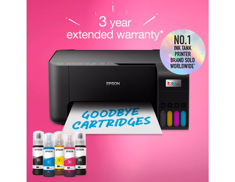 Epson EcoTank L3270 MFP Color pisač 5760x1440 DPI, c/b 10/5 str/min, Epson Connect, USB/Wifi (C11CJ67434)