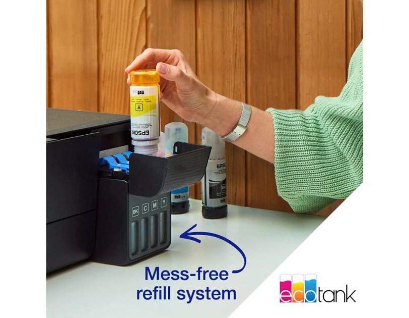Epson EcoTank L3270 MFP Color pisač 5760x1440 DPI, c/b 10/5 str/min, Epson Connect, USB/Wifi (C11CJ67434)