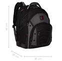 Wenger ruksak Synergy za prijenosnike do 16", crno/sivi
