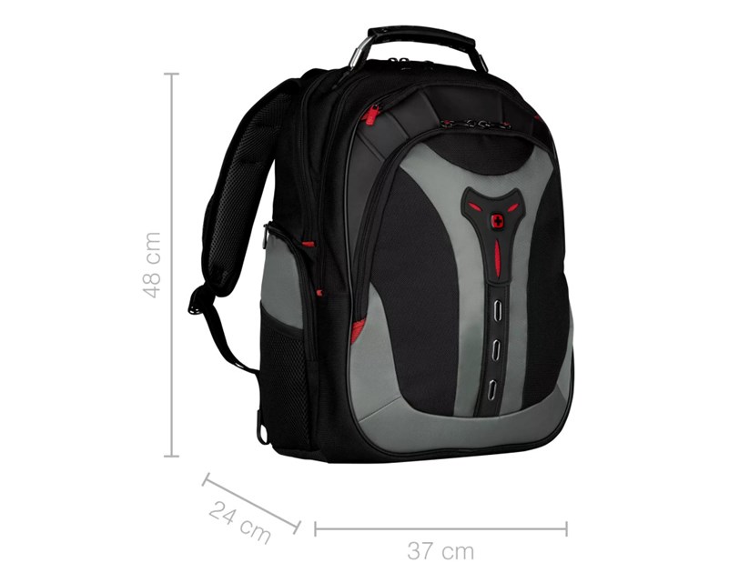 Wenger Pegasus ruksak za 17" prijenosnik, crno-sivi
