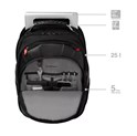 Wenger Pegasus ruksak za 17" prijenosnik, crno-sivi