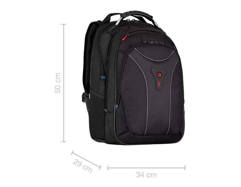 Wenger Carbon ruksak za 17" prijenosnik, crni
