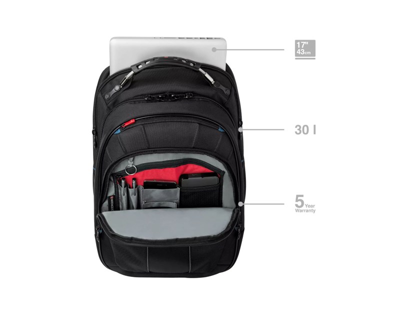 Wenger Carbon ruksak za 17" prijenosnik, crni