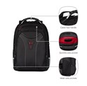 Wenger Carbon ruksak za 17" prijenosnik, crni