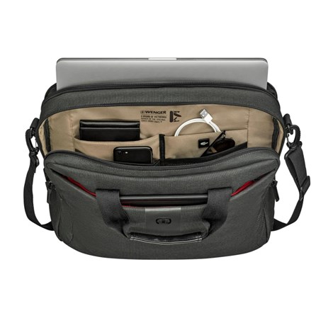 Wenger torba MX ECO Brief za prijenosnike do 16", ugljeno siva