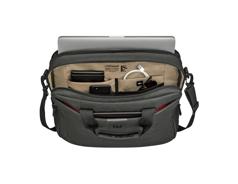 Wenger MX ECO Brief torba za 16" prijenosnik, ugljeno siva
