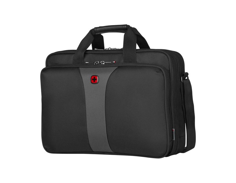 Wenger Legacy Double torba za 16" prijenosnik, crna-siva