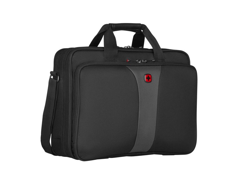 Wenger Legacy Double torba za 16" prijenosnik, crna-siva