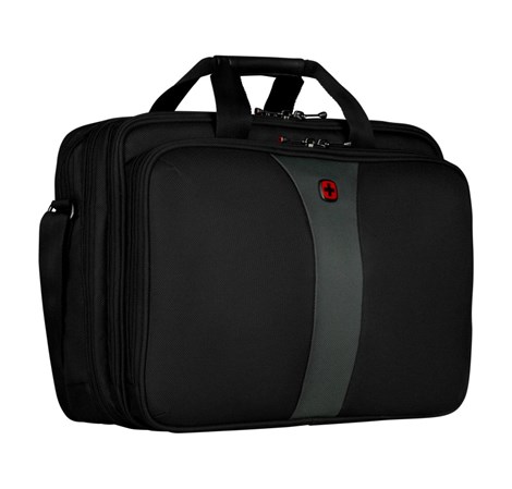Wenger torba Legacy Triple za prijenosnike do 17", crna