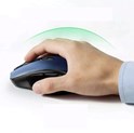 UGREEN MU006 bežični ergonomski miš, bluetooth, 4000 DPI, USB, plavo crni