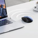 UGREEN MU006 bežični ergonomski miš, bluetooth, 4000 DPI, USB, plavo crni