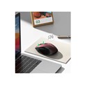 UGREEN MU006 bežični ergonomski miš, bluetooth, 4000 DPI, USB, crveni