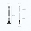 UGREEN 38 u 1 set odvijača od aluminijske legure, 36 vrhova