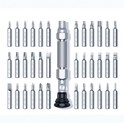 UGREEN 38 u 1 set odvijača od aluminijske legure, 36 vrhova