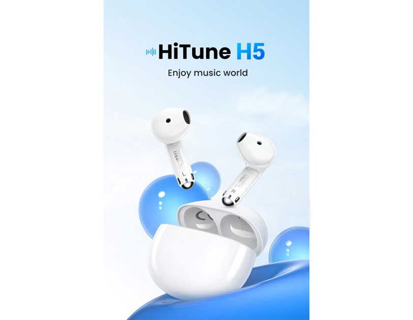 UGREEN slušalice HiTune H5, bežične, bluetooth, bijele