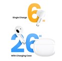 UGREEN slušalice HiTune H5, bežične, bluetooth, bijele