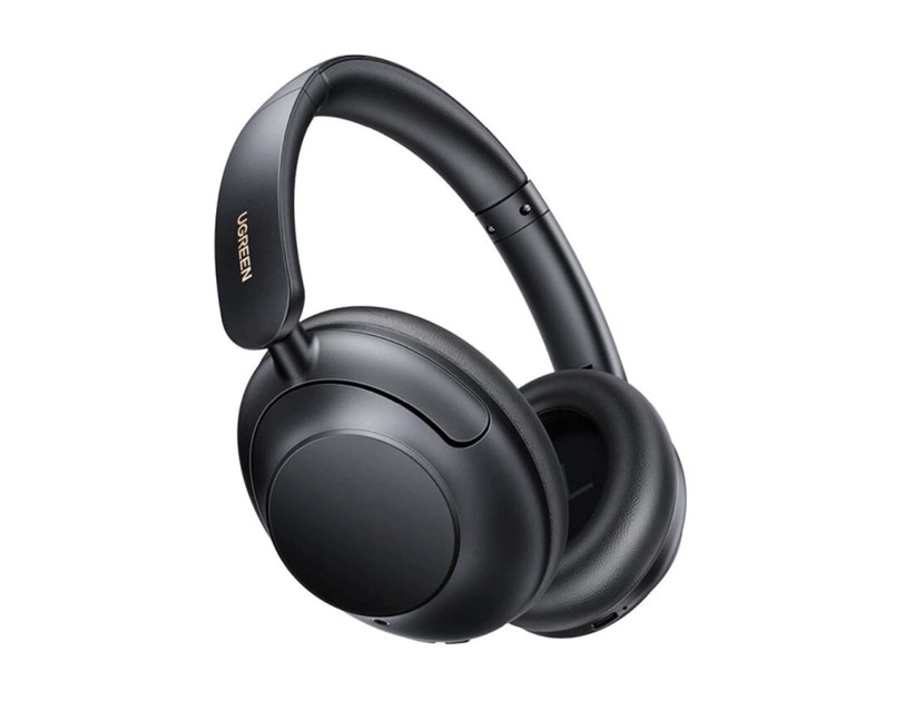 UGREEN HP202 HiTune Max5, on-ear, bežične, Bluetooth, ANC, USB-C, crne