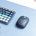 UGREEN FUN+ MU102 bežični miš, 4000 DPI, bluetooth, USB-C punjenje, plavi