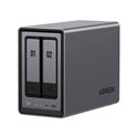 UGREEN NAS DXP2800, 2-bay, Intel N100, 8GB DDR5, eMMC 32GB, UGOS Pro