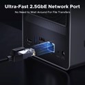 UGREEN NAS DXP2800, 2-bay, Intel N100, 8GB DDR5, eMMC 32GB, UGOS Pro