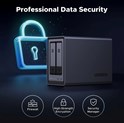 UGREEN NAS DXP2800, 2-bay, Intel N100, 8GB DDR5, eMMC 32GB, UGOS Pro