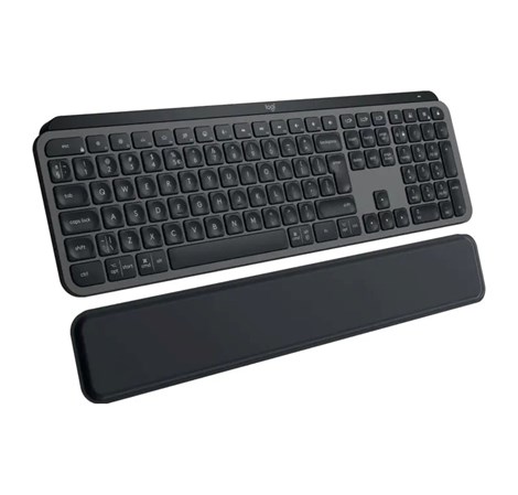 Logitech MX Keys S Plus bežična bluetooth tipkovnica, palm rest, grafit (920-011586)