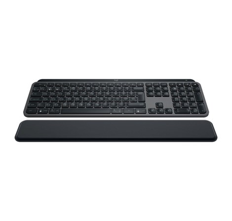 Logitech MX Keys S Plus bežična bluetooth tipkovnica, palm rest, grafit (920-011586)