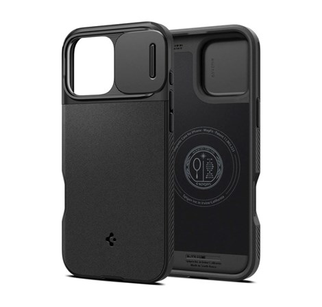 Spigen Optik Armor MagSafe, black - iPhone 16 Pro Max (ACS08015)