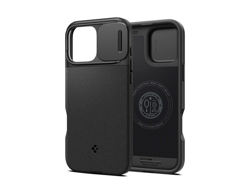 Spigen Optik Armor MagSafe, black - iPhone 16 Pro Max (ACS08015)
