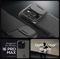 Spigen Optik Armor MagSafe, black - iPhone 16 Pro Max (ACS08015)
