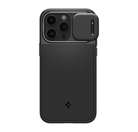 Spigen Optik Armor MagSafe, black - iPhone 15 Pro (ACS07184)