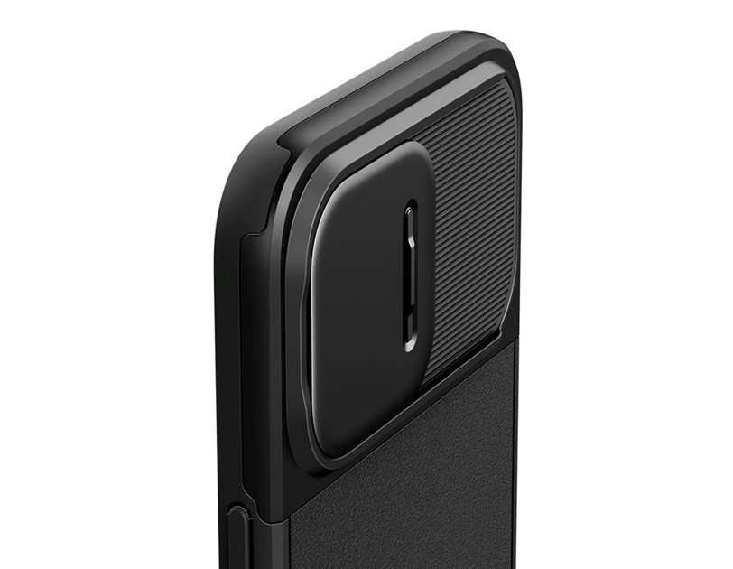 Spigen Optik Armor MagSafe, black - iPhone 15 Pro (ACS07184)