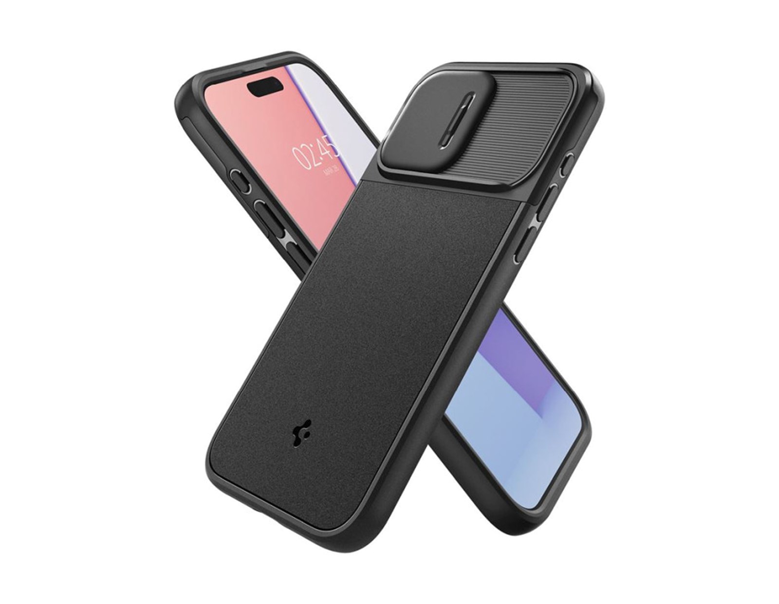 Spigen Optik Armor MagSafe, black - iPhone 15 Pro (ACS07184)