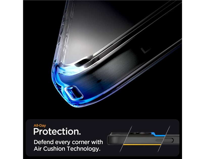 Spigen Ultra Hybrid MagSafe, frost black - iPhone 16 Pro Max (ACS08003)
