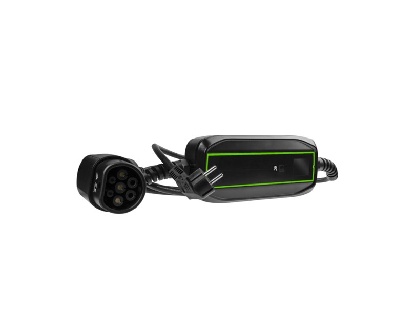 Green Cell (EV16) 3.6kW, 10/16A Schuko - Tip 2 mobilni punjač za punjenje električnih vozila i Plug-In hibrida 6.5m