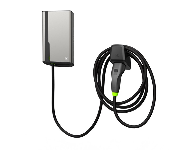 Green Cell (EVGC021A2250) HabuDen 22kW 32A,  punjač Tip 2 za punjenje električnih vozila i Plug-In hibrida 5m - GC App BT/WiFi