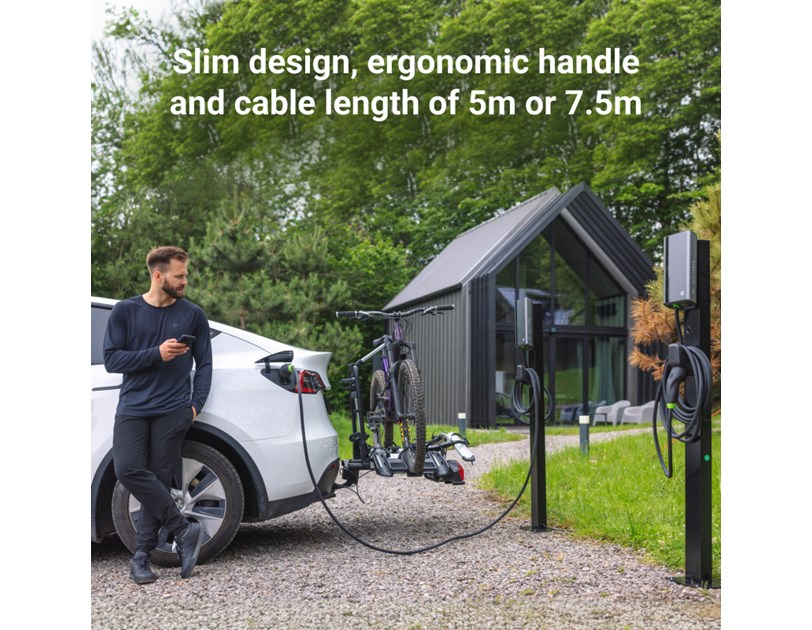 Green Cell (EVGC021A2250) HabuDen 22kW 32A,  punjač Tip 2 za punjenje električnih vozila i Plug-In hibrida 5m - GC App BT/WiFi