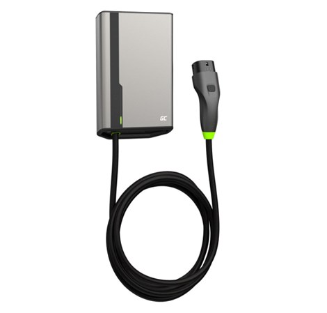 Green Cell (EVGC021A2275) HabuDen 22kW 32A,  punjač Tip 2 za punjenje električnih vozila i Plug-In hibrida 7,5m - GC App BT/WiFi