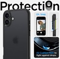 Spigen Ultra Hybrid, frost black - iPhone 16 ACS08200)