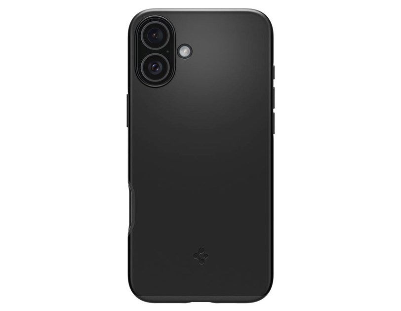 Spigen Thin Fit MagSafe, black - iPhone 16 (ACS08186)