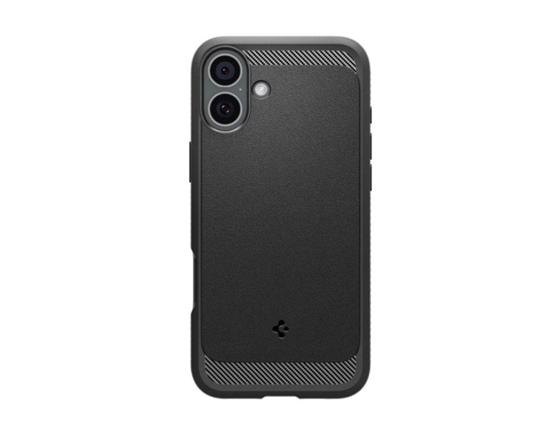 Spigen Rugged Armor MagSafe, matte black - iPhone 16 Plus (ACS08087)