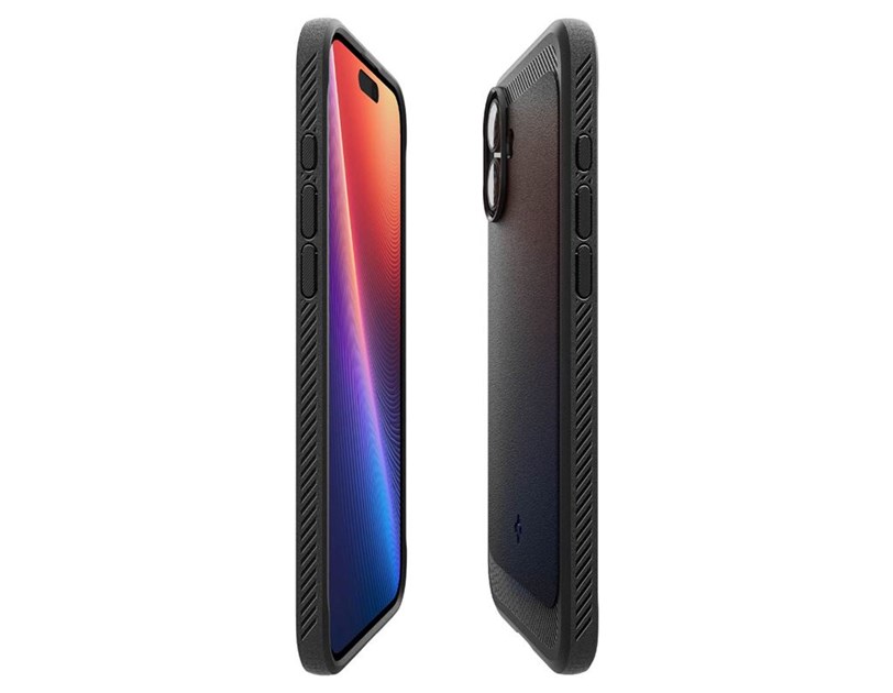 Spigen Rugged Armor MagSafe, matte black - iPhone 16 Plus (ACS08087)
