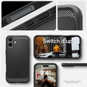 Spigen Rugged Armor MagSafe, matte black - iPhone 16 Plus (ACS08087)